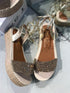 SIMON BRONZ İPLİ HASIR SANDALET